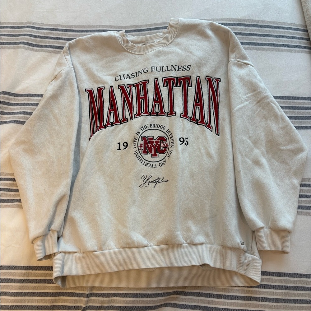 Manhattan White Sweater